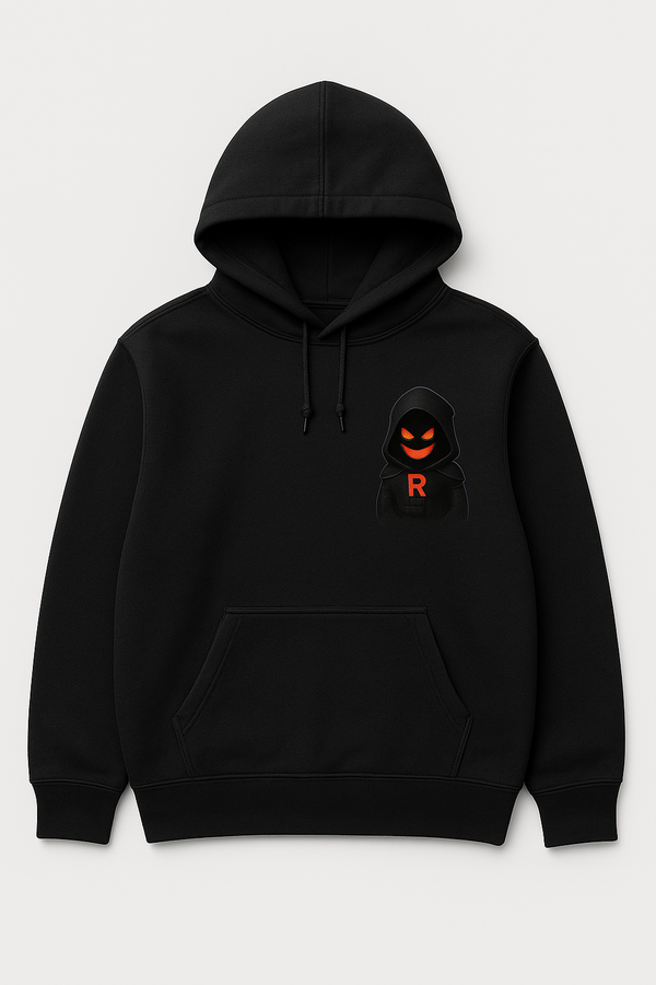 Shadow Rogue Hoodie - Front Pocket Logo (Black)